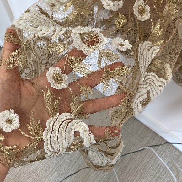 Dress the Population Fit and Flare Embroidered Dress - Picture 6 of 10